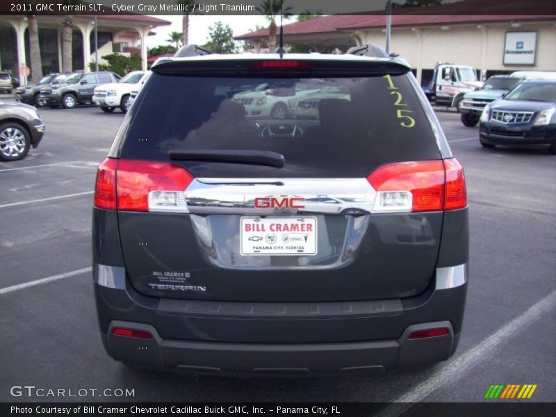 Cyber Gray Metallic / Light Titanium 2011 GMC Terrain SLT