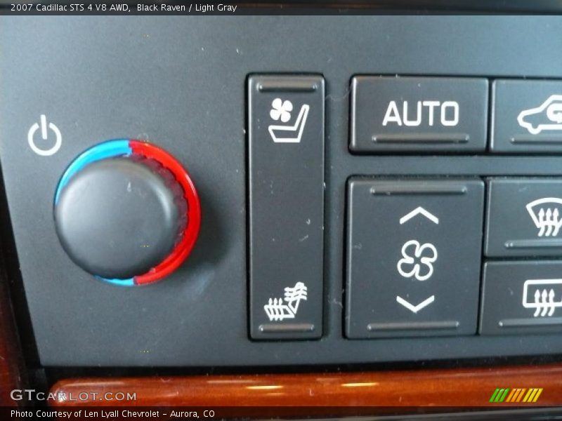 Black Raven / Light Gray 2007 Cadillac STS 4 V8 AWD