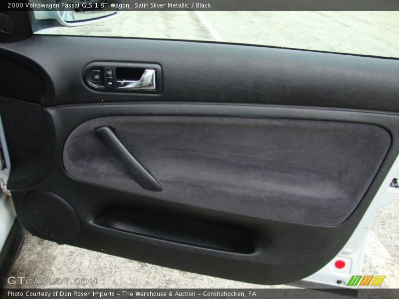 Satin Silver Metallic / Black 2000 Volkswagen Passat GLS 1.8T Wagon