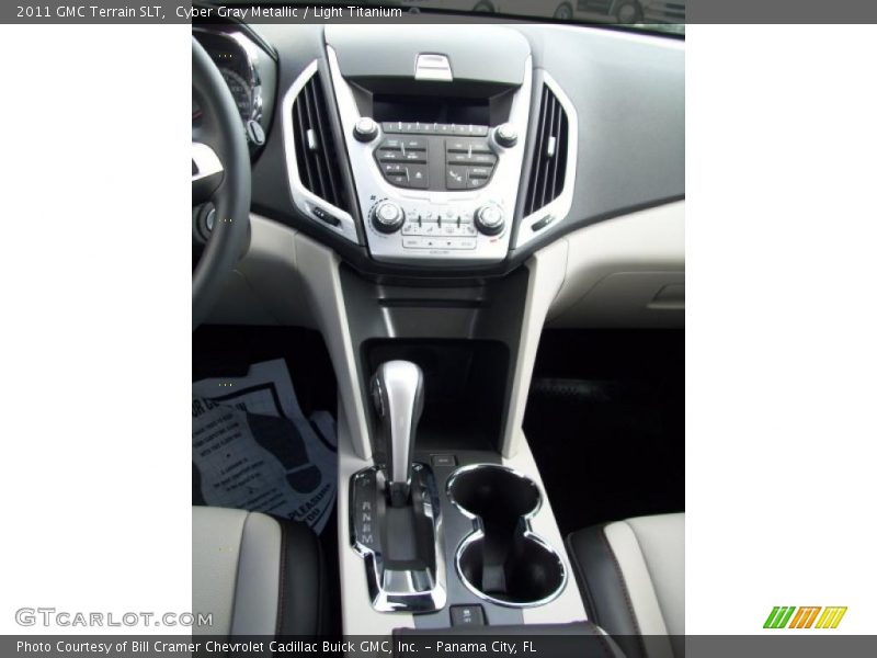 Cyber Gray Metallic / Light Titanium 2011 GMC Terrain SLT