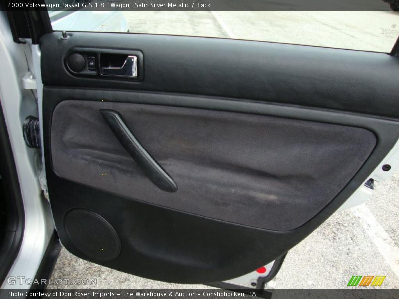 Satin Silver Metallic / Black 2000 Volkswagen Passat GLS 1.8T Wagon