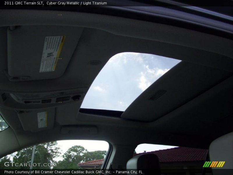 Cyber Gray Metallic / Light Titanium 2011 GMC Terrain SLT