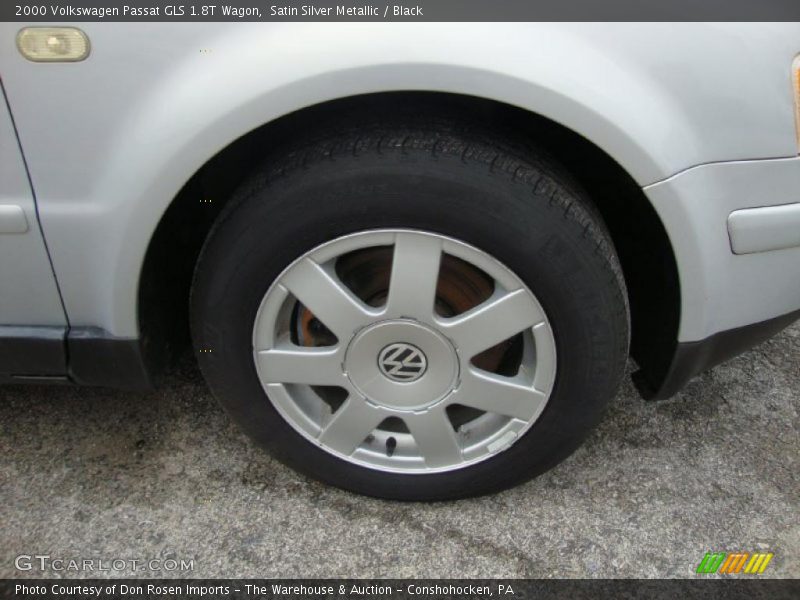 Satin Silver Metallic / Black 2000 Volkswagen Passat GLS 1.8T Wagon