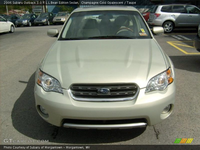 Champagne Gold Opalescent / Taupe 2006 Subaru Outback 3.0 R L.L.Bean Edition Sedan