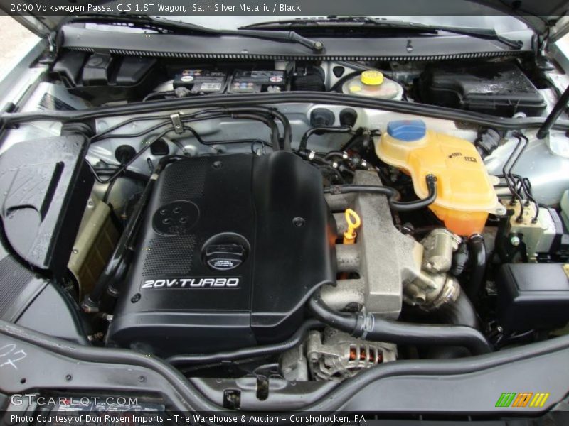 Satin Silver Metallic / Black 2000 Volkswagen Passat GLS 1.8T Wagon