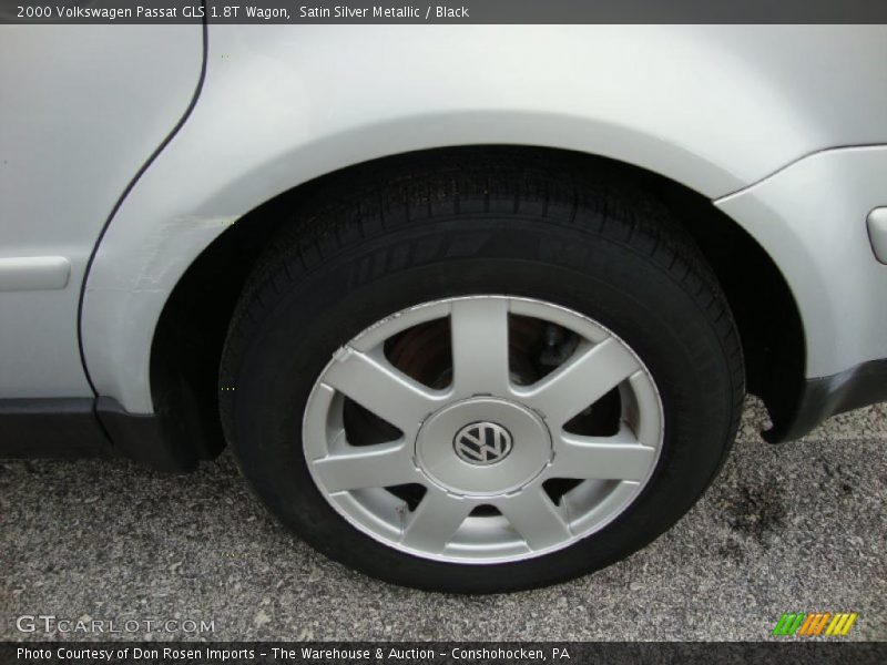 Satin Silver Metallic / Black 2000 Volkswagen Passat GLS 1.8T Wagon