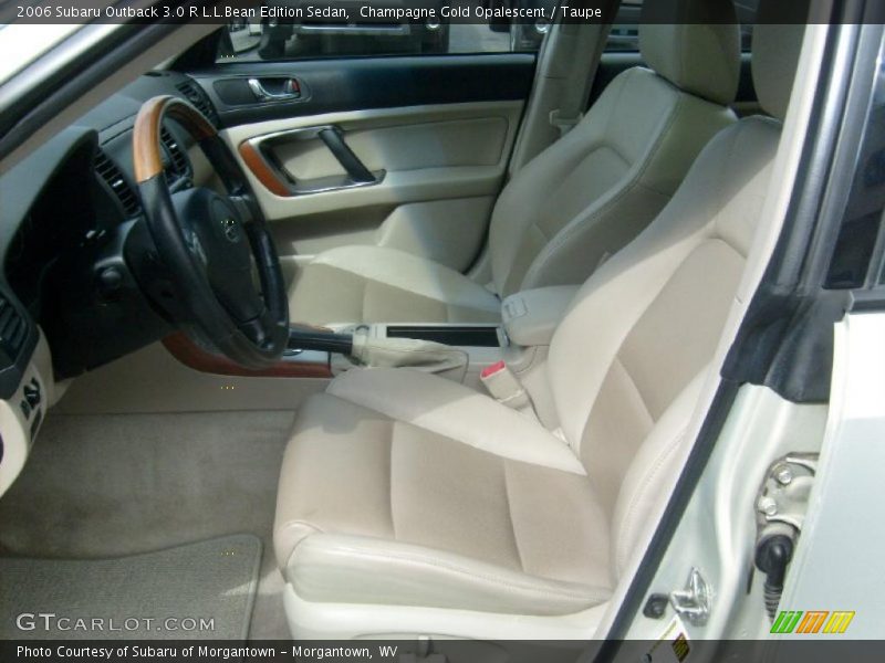 Champagne Gold Opalescent / Taupe 2006 Subaru Outback 3.0 R L.L.Bean Edition Sedan