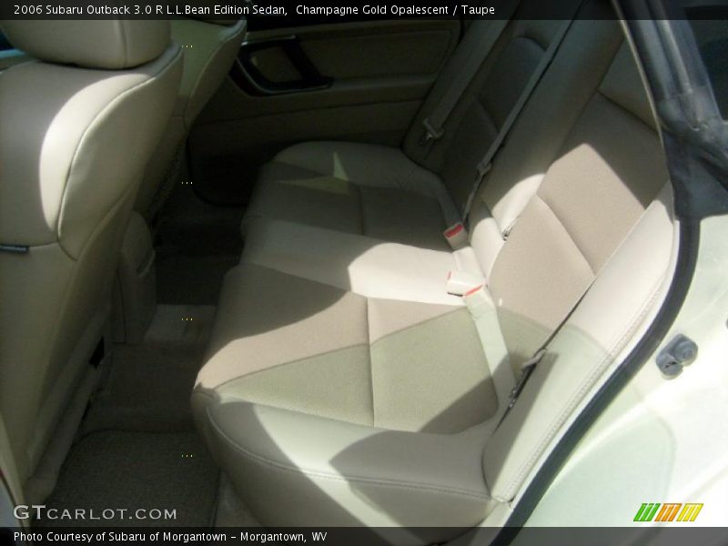 Champagne Gold Opalescent / Taupe 2006 Subaru Outback 3.0 R L.L.Bean Edition Sedan