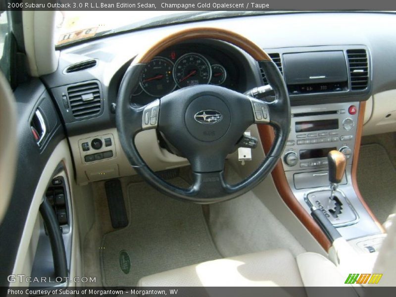 Champagne Gold Opalescent / Taupe 2006 Subaru Outback 3.0 R L.L.Bean Edition Sedan