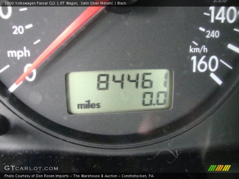 Satin Silver Metallic / Black 2000 Volkswagen Passat GLS 1.8T Wagon