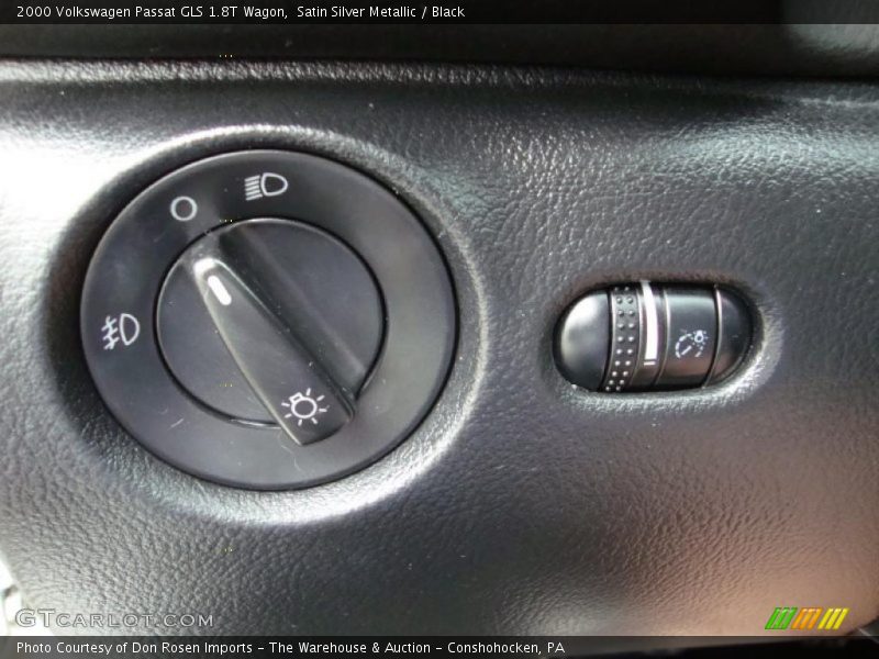 Satin Silver Metallic / Black 2000 Volkswagen Passat GLS 1.8T Wagon