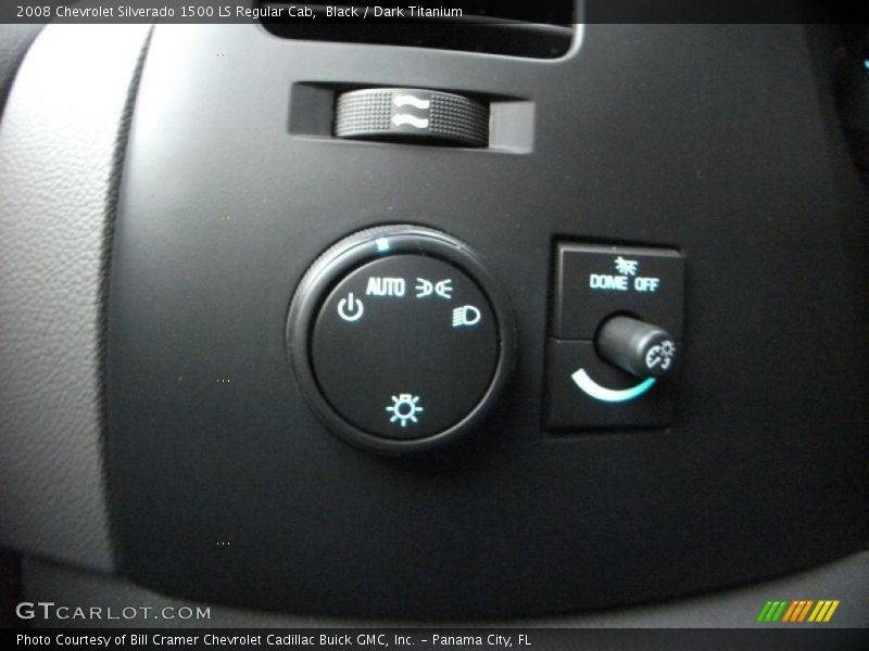 Black / Dark Titanium 2008 Chevrolet Silverado 1500 LS Regular Cab