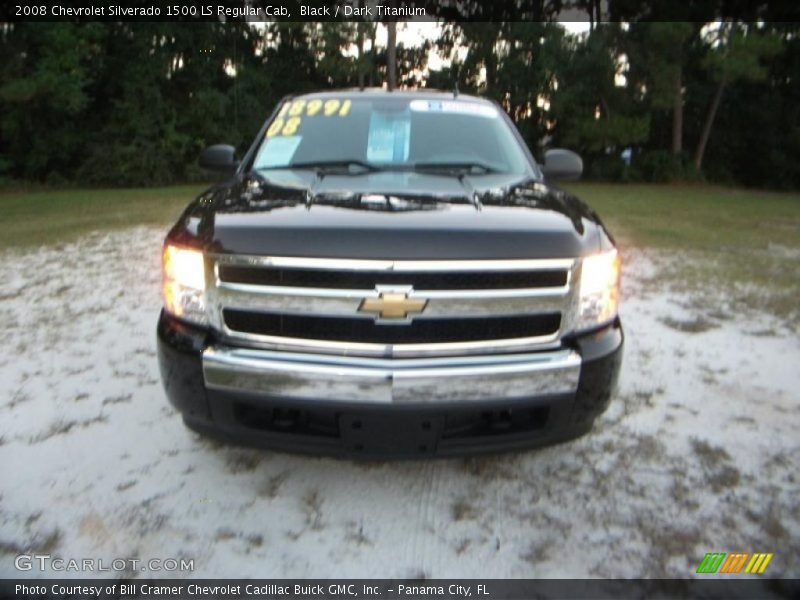 Black / Dark Titanium 2008 Chevrolet Silverado 1500 LS Regular Cab