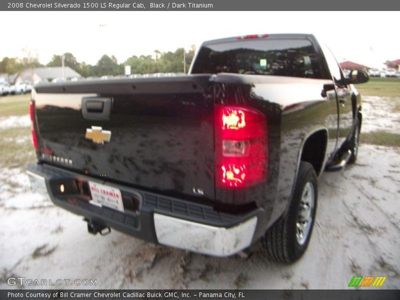 Black / Dark Titanium 2008 Chevrolet Silverado 1500 LS Regular Cab