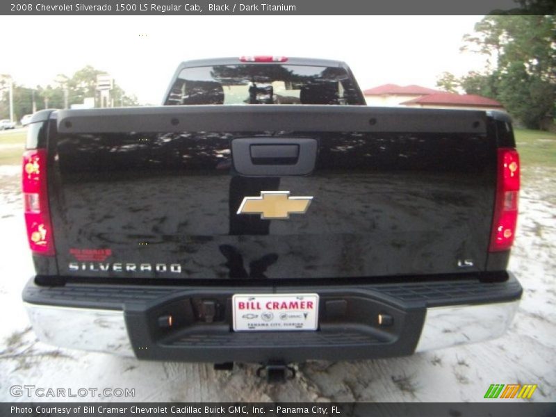 Black / Dark Titanium 2008 Chevrolet Silverado 1500 LS Regular Cab