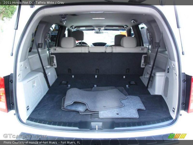 Taffeta White / Gray 2011 Honda Pilot EX