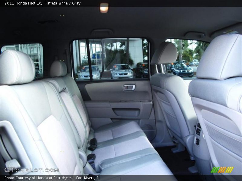Taffeta White / Gray 2011 Honda Pilot EX