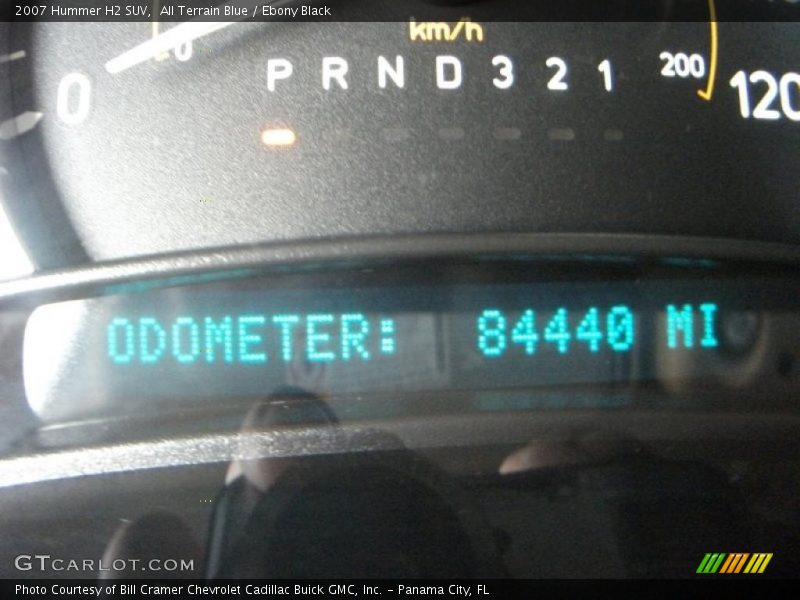 All Terrain Blue / Ebony Black 2007 Hummer H2 SUV