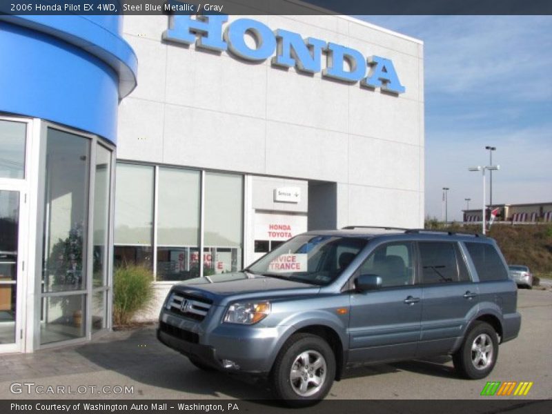 Steel Blue Metallic / Gray 2006 Honda Pilot EX 4WD