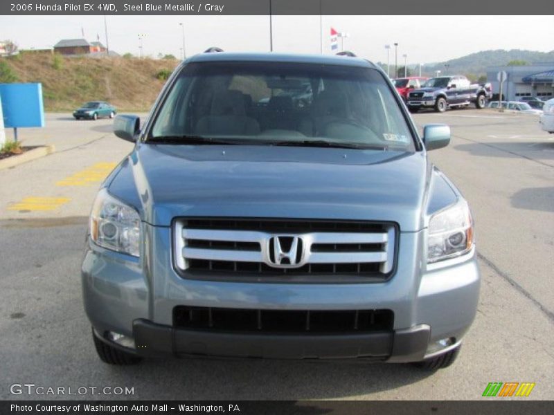 Steel Blue Metallic / Gray 2006 Honda Pilot EX 4WD