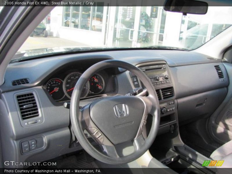 Steel Blue Metallic / Gray 2006 Honda Pilot EX 4WD