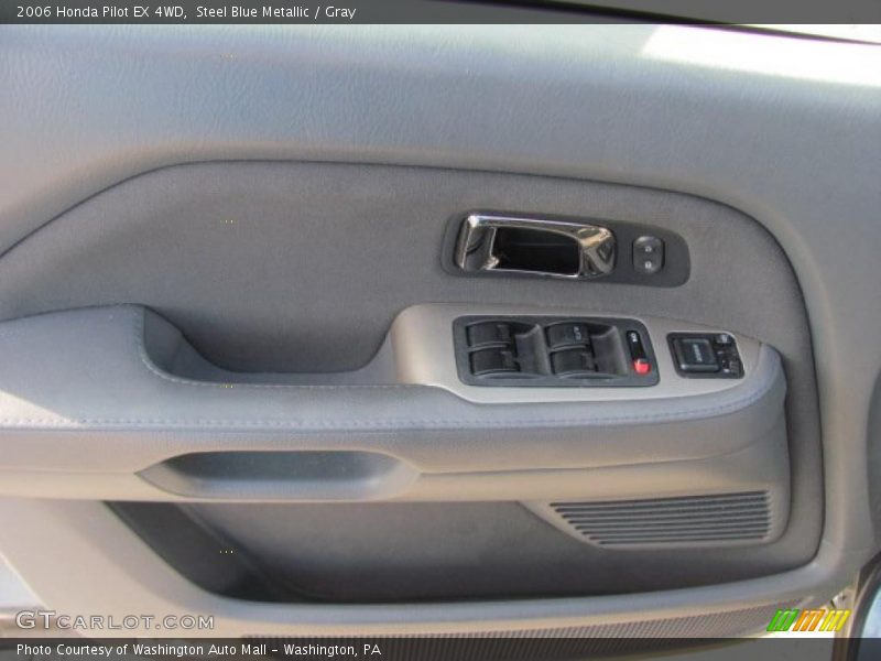 Steel Blue Metallic / Gray 2006 Honda Pilot EX 4WD