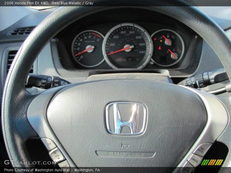 Steel Blue Metallic / Gray 2006 Honda Pilot EX 4WD