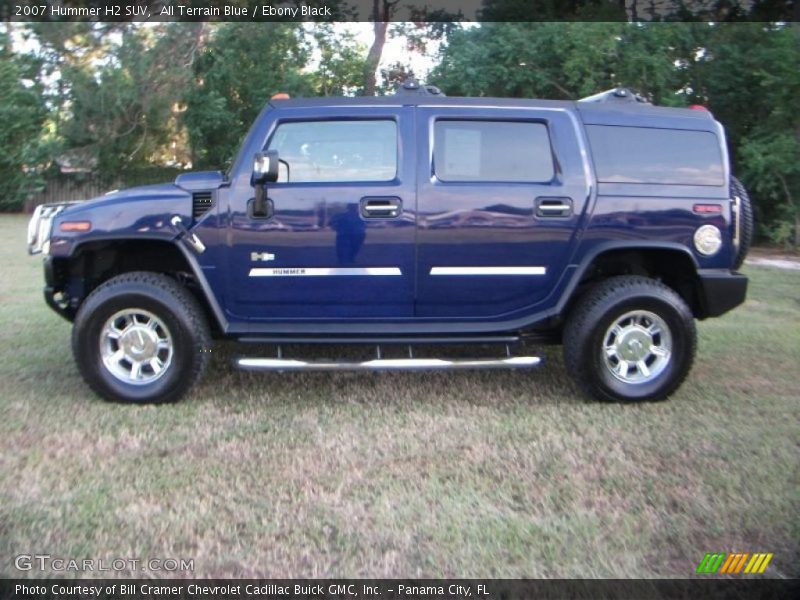 All Terrain Blue / Ebony Black 2007 Hummer H2 SUV