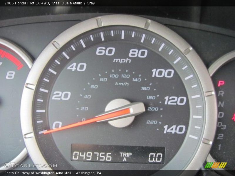 Steel Blue Metallic / Gray 2006 Honda Pilot EX 4WD