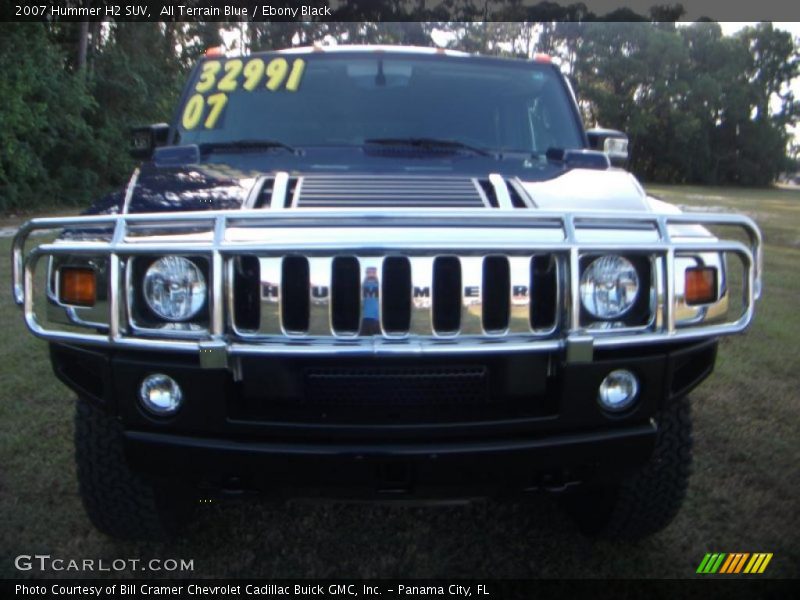 All Terrain Blue / Ebony Black 2007 Hummer H2 SUV