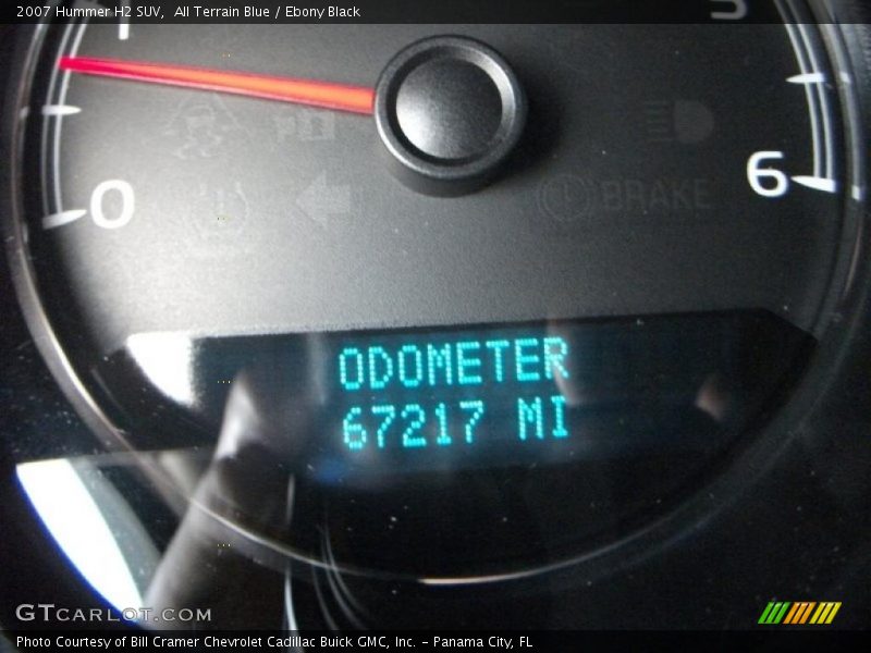 All Terrain Blue / Ebony Black 2007 Hummer H2 SUV