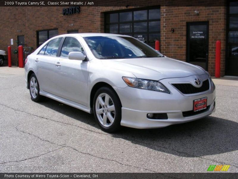 Classic Silver Metallic / Ash 2009 Toyota Camry SE