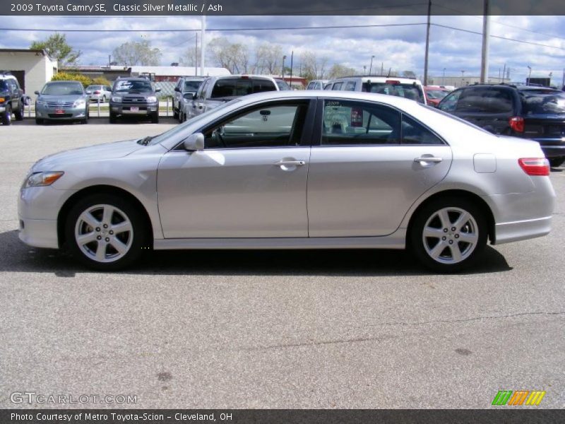 Classic Silver Metallic / Ash 2009 Toyota Camry SE