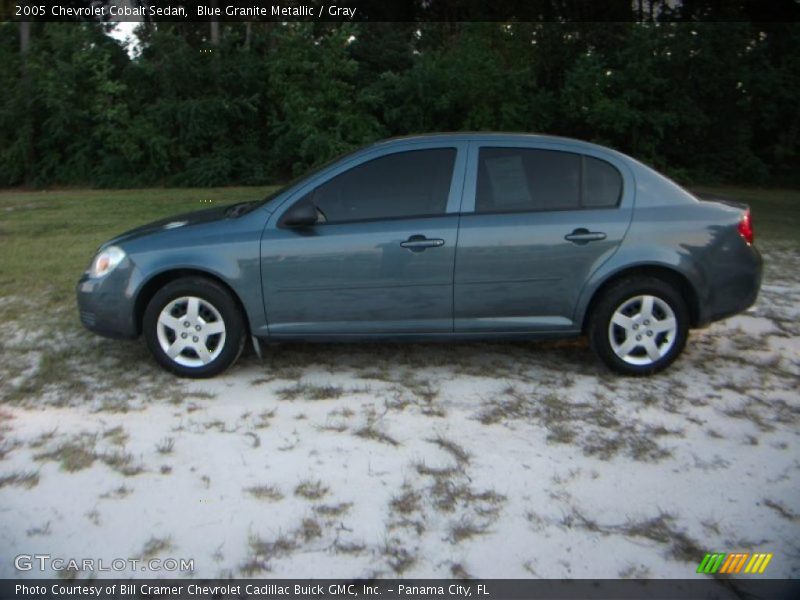 Blue Granite Metallic / Gray 2005 Chevrolet Cobalt Sedan