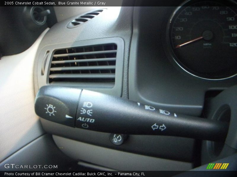 Blue Granite Metallic / Gray 2005 Chevrolet Cobalt Sedan