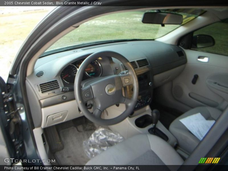 Blue Granite Metallic / Gray 2005 Chevrolet Cobalt Sedan