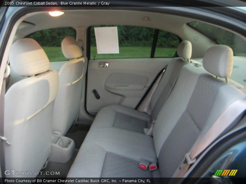 Blue Granite Metallic / Gray 2005 Chevrolet Cobalt Sedan