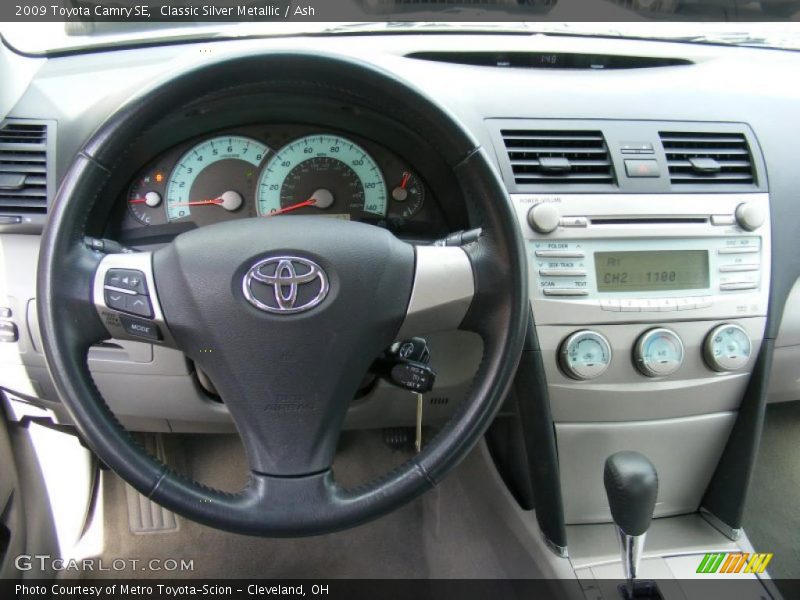 Classic Silver Metallic / Ash 2009 Toyota Camry SE