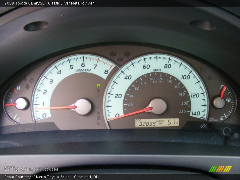 Classic Silver Metallic / Ash 2009 Toyota Camry SE