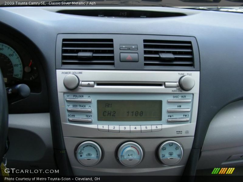 Classic Silver Metallic / Ash 2009 Toyota Camry SE