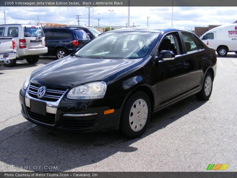 Black / Anthracite Black 2006 Volkswagen Jetta Value Edition Sedan