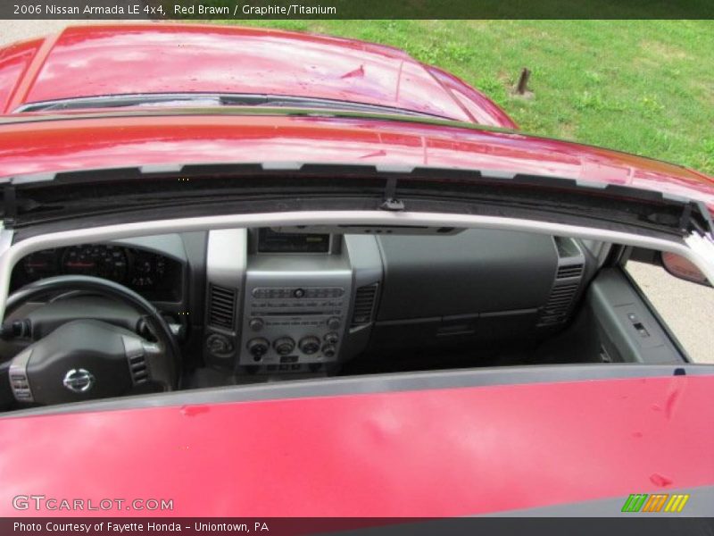 Red Brawn / Graphite/Titanium 2006 Nissan Armada LE 4x4