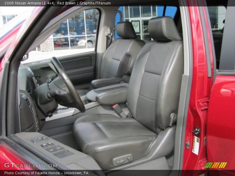 Red Brawn / Graphite/Titanium 2006 Nissan Armada LE 4x4