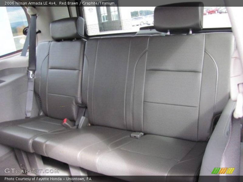 Red Brawn / Graphite/Titanium 2006 Nissan Armada LE 4x4
