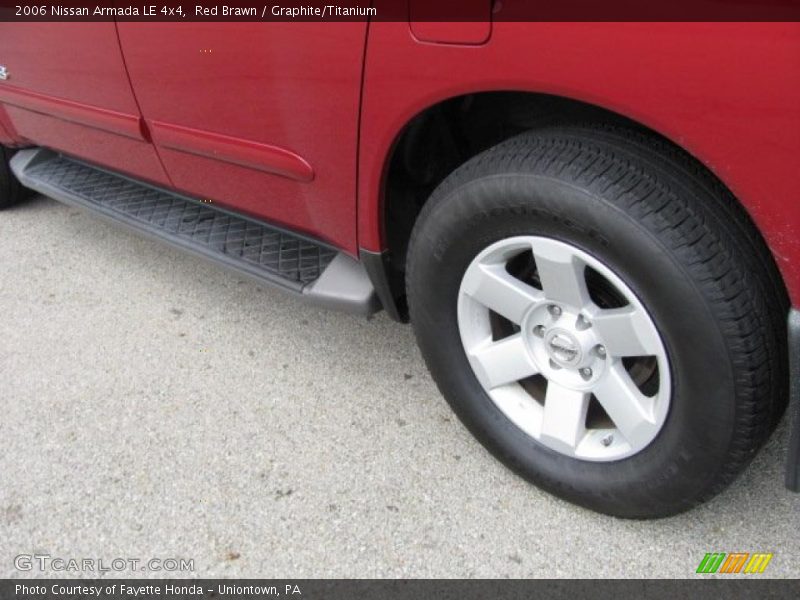 Red Brawn / Graphite/Titanium 2006 Nissan Armada LE 4x4