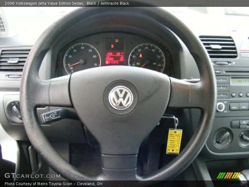 Black / Anthracite Black 2006 Volkswagen Jetta Value Edition Sedan