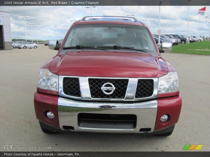 Red Brawn / Graphite/Titanium 2006 Nissan Armada LE 4x4