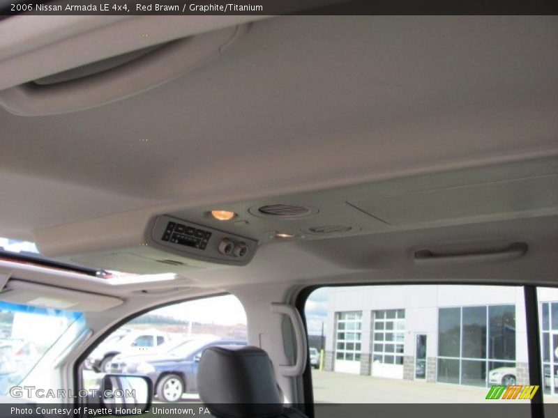 Red Brawn / Graphite/Titanium 2006 Nissan Armada LE 4x4