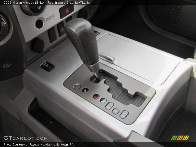 Red Brawn / Graphite/Titanium 2006 Nissan Armada LE 4x4