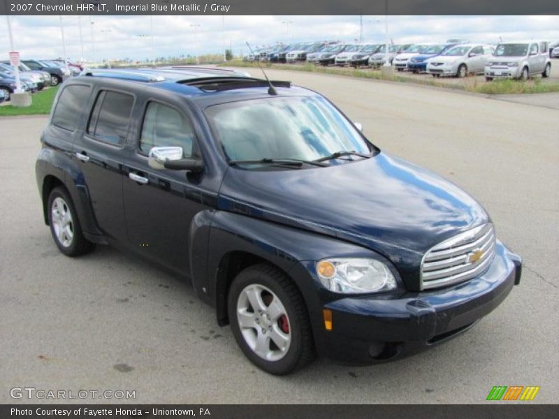 Imperial Blue Metallic / Gray 2007 Chevrolet HHR LT